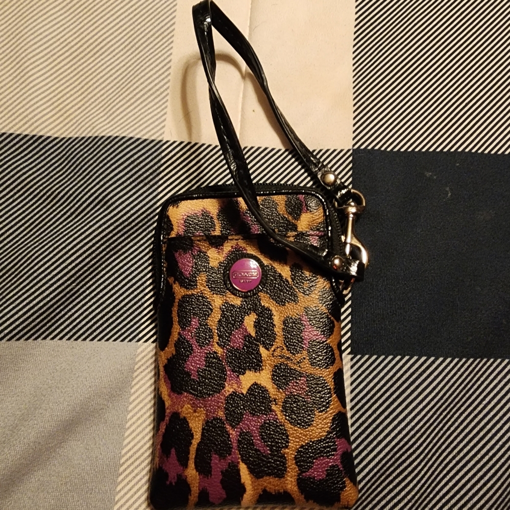 Coach wristlet